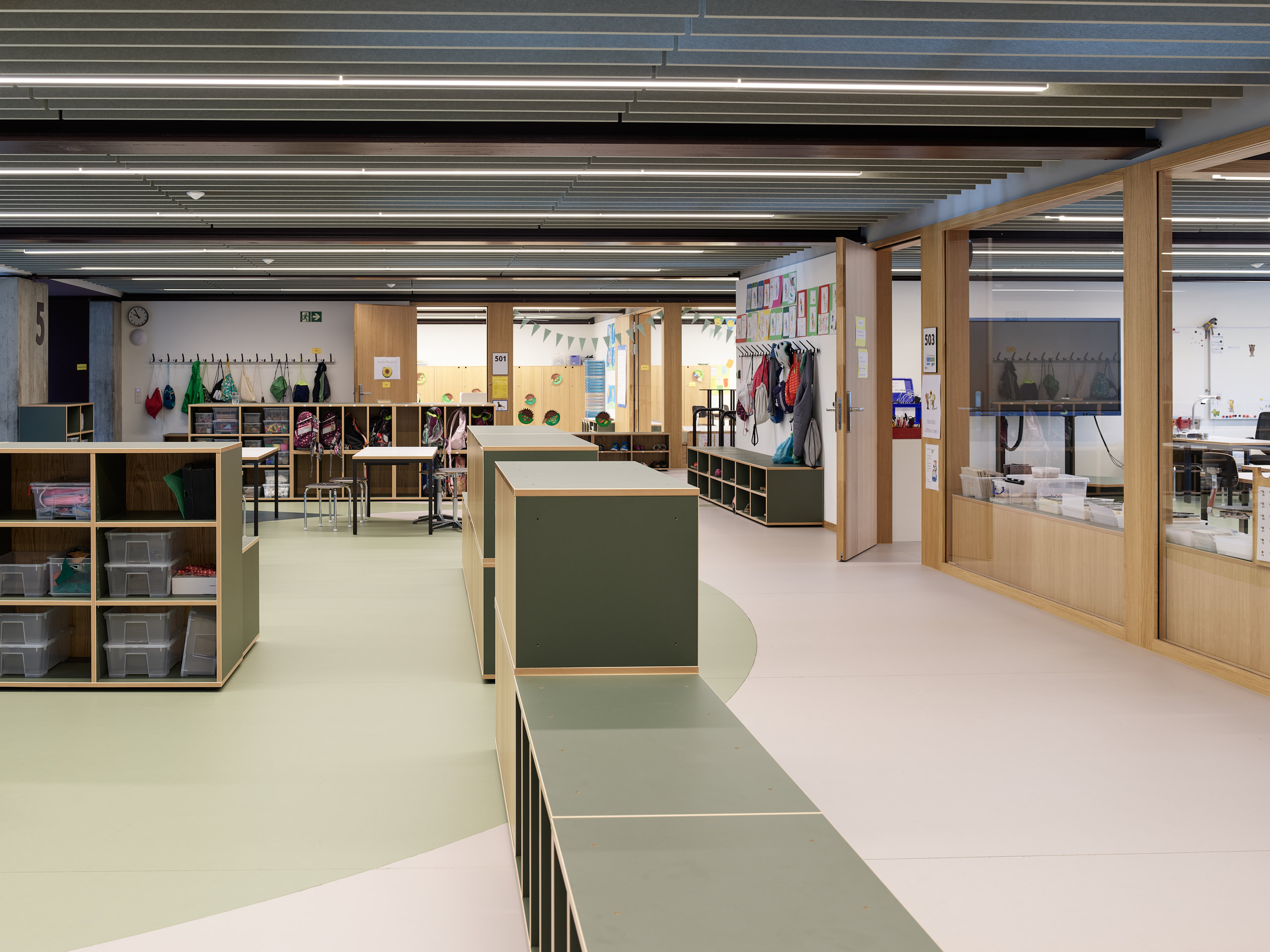 Schulhaus Pfaffechappe, Baden